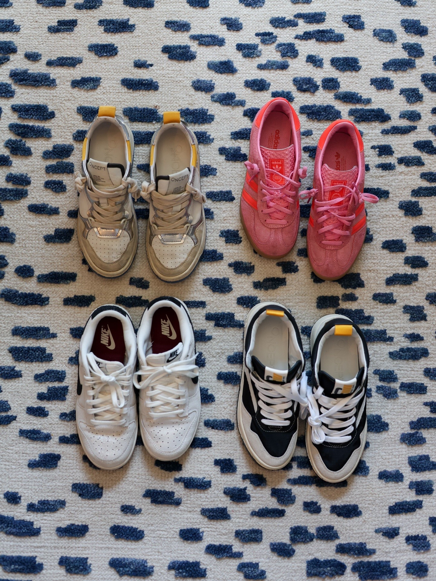 Sneakers are having a moment—and I’m here for it. 👟✨

The perfect combo of comfort, function, and fashion, they’re taking over everywhere from the gym to the streets (and yes, even the office).

Comment ‘SNEAKERS’ for these styles sent straight to your DMs! 

#nikefashion #oncept #sneakertrends