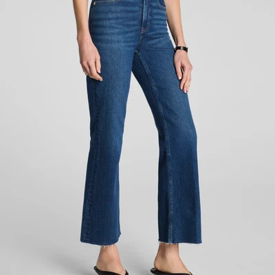 SPANXshape®  Authentic 360 Raw Hem Kick Flare Jeans | Spanx
