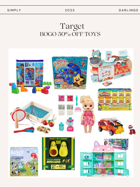 BOGO 50% select toys at target 

#LTKSeasonal #LTKGiftGuide #LTKHoliday