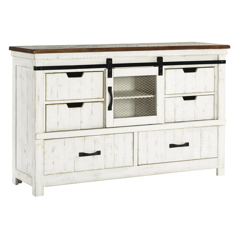 Darian 6 Drawer Double Dresser | Wayfair North America
