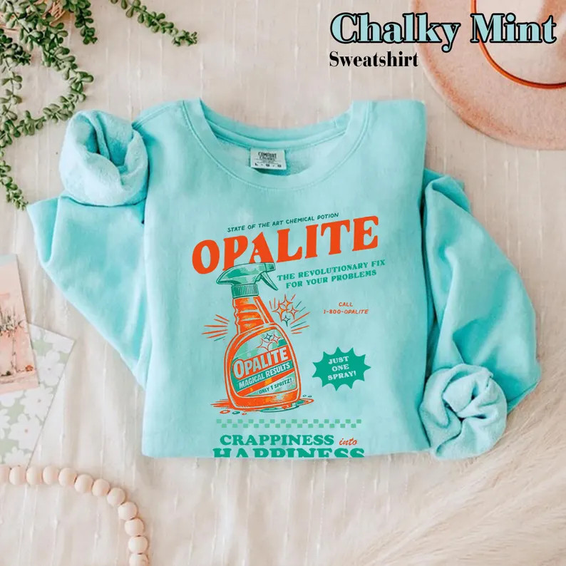 Comfort Colors Opalite Spray Bottle T-Shirt, OPALITE MAGICAL RESULT All Seasons Classic Fit & Cre... | Etsy (US)