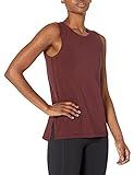 Core 10 Women's Soft Cotton Standard-Fit Full-Coverage Sleeveless Yoga Tank (Available in Plus Size) | Amazon (US)