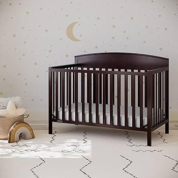 Graco Benton 5-in-1 Convertible Crib (Espresso) – GREENGUARD Gold Certified, Converts from Baby... | Amazon (US)