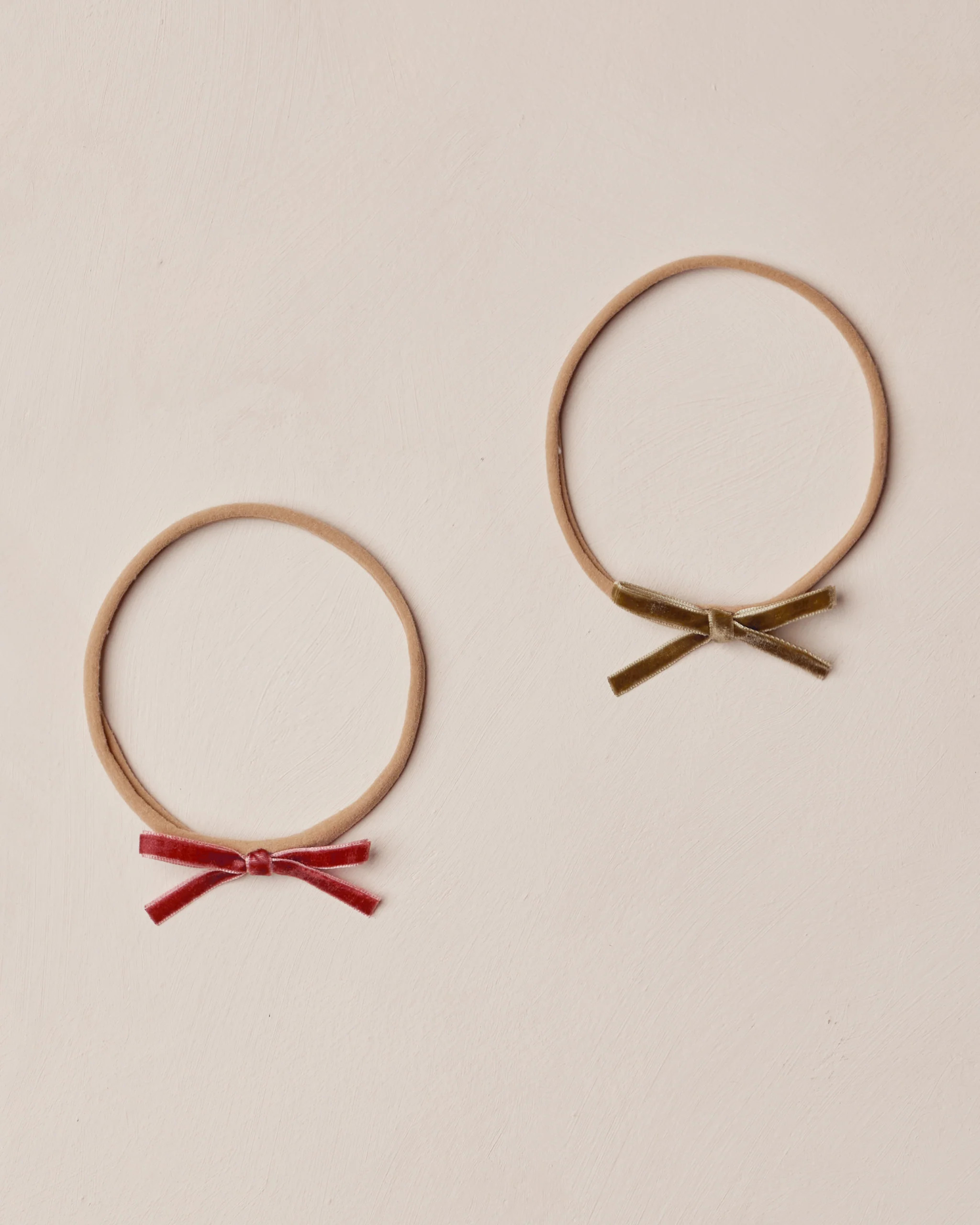 Baby Bow Headbands || Ruby, Pine | Rylee + Cru