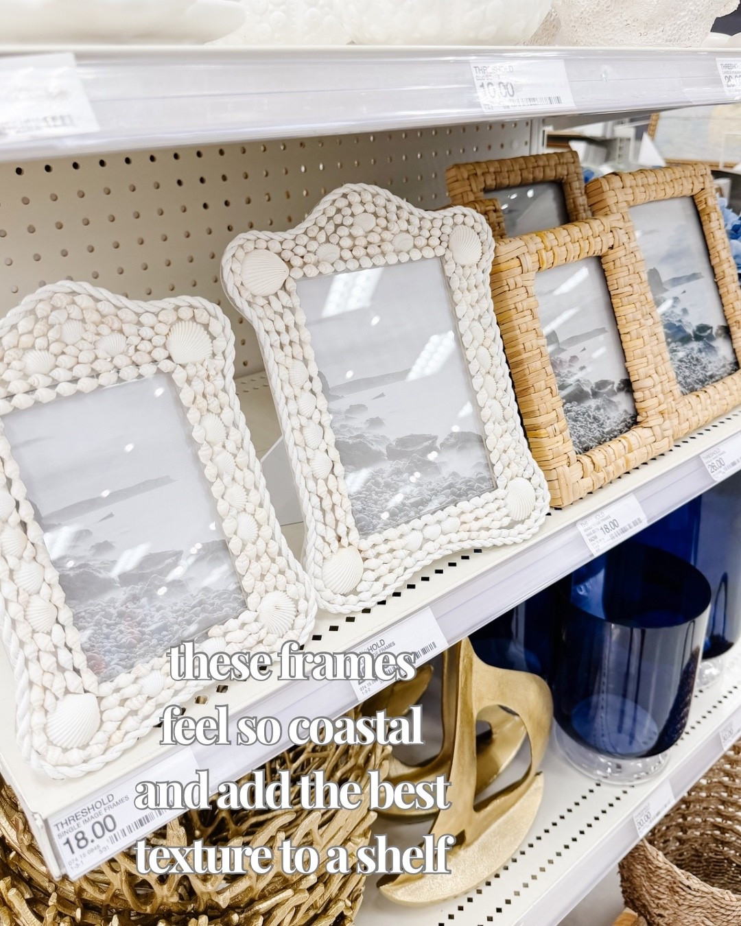 Loving @Target new arrivals!☀️🌊🐚

#coastaldecor #target #pictureframes 

#LTKSaleAlert #LTKHome