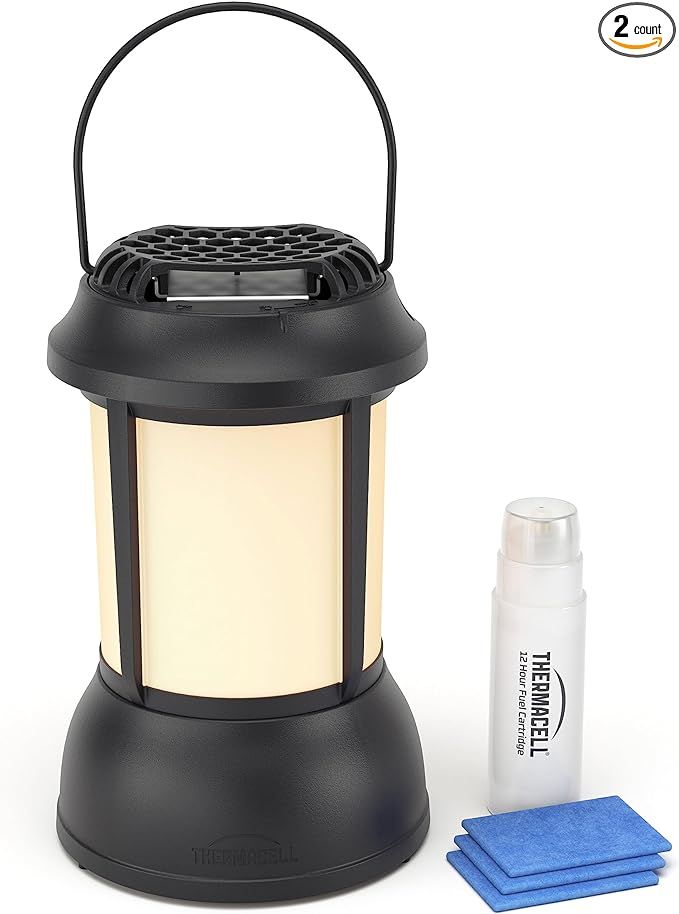 Thermacell Mosquito Repellent Lantern; No Spray Mosquito Repellent For Patios; Includes 12-Hours ... | Amazon (US)