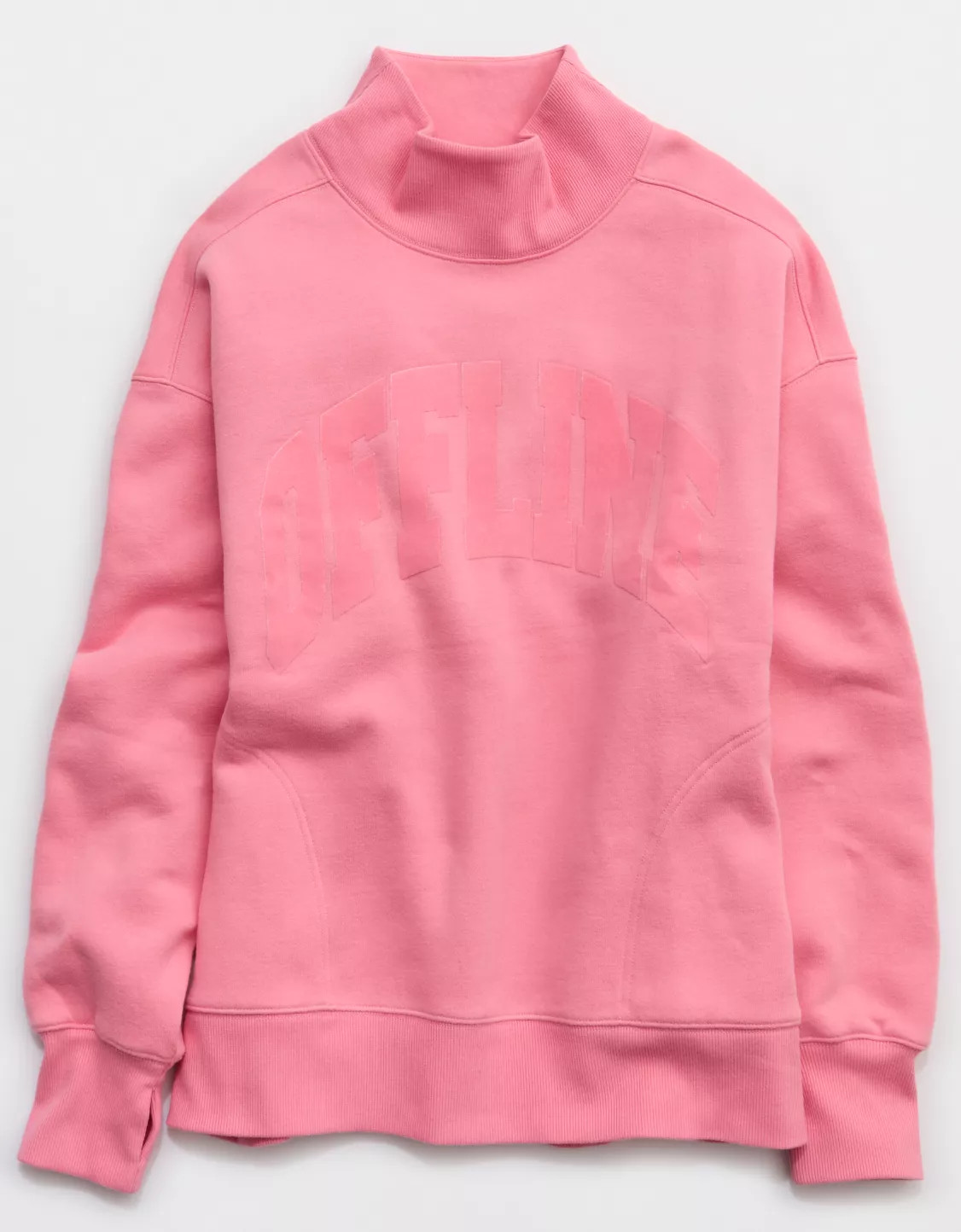 OFFLINE By Aerie Cloud Fleece Oversized Mockneck Sweatshirt | Aerie