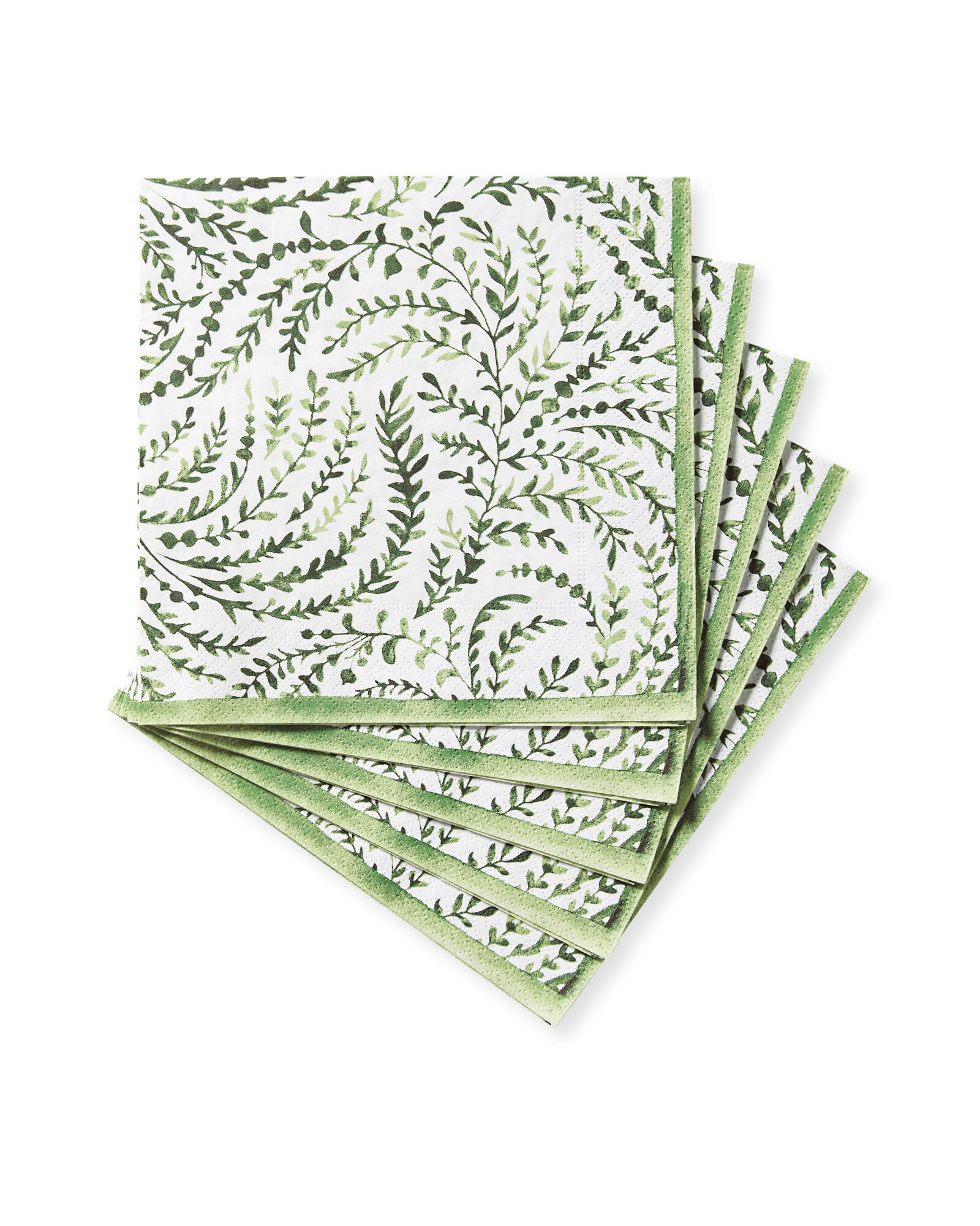 Priano Napkins - Green | Serena and Lily