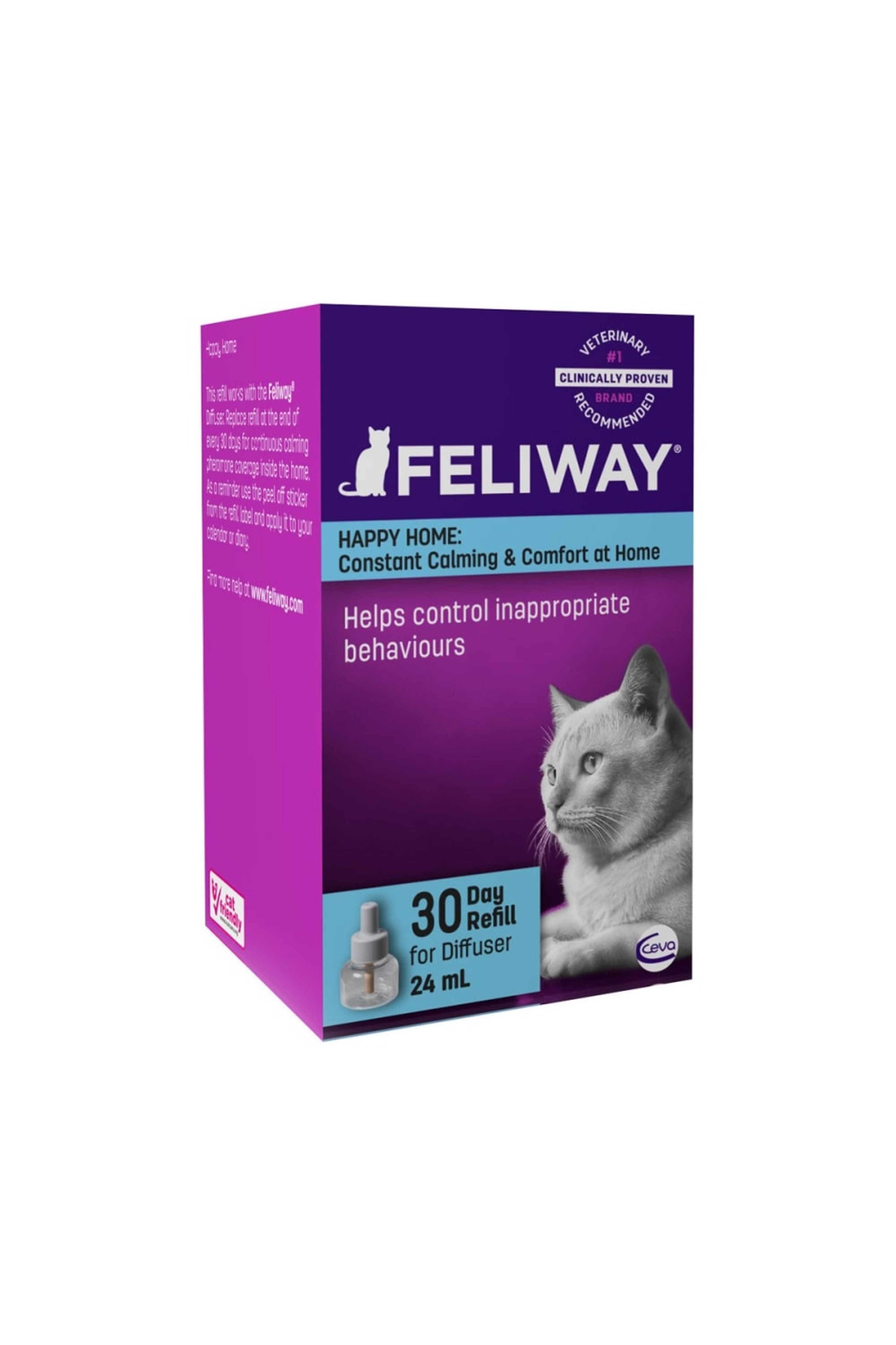 Feliway Cat Pheromone Liquid (May Vary) (0.8 Fl Oz) | Verishop
