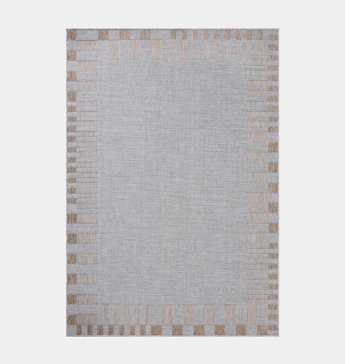 Topanga TOP-08 Silver / Natural Area Rug | Amber Interiors