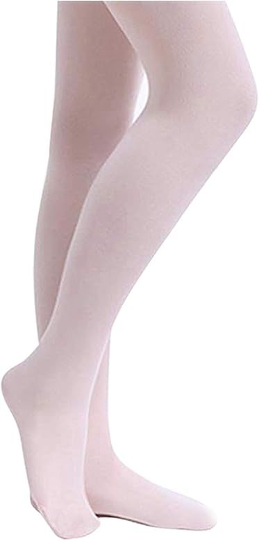 STELLE Girls' Ultra Soft Pro Dance Tight/Ballet Footed Tight (Toddler/Little Kid/Big Kid) | Amazon (US)