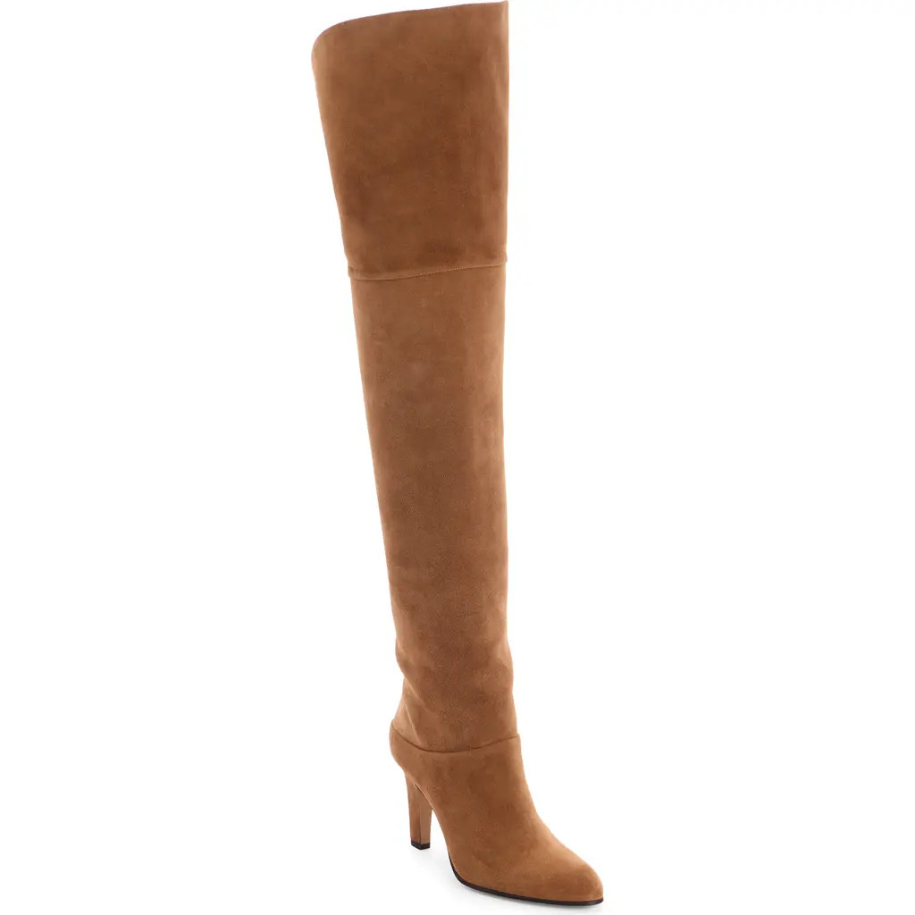 Chloé Eve Over the Knee Boot in Pure Brown at Nordstrom, Size 36.5 | Nordstrom