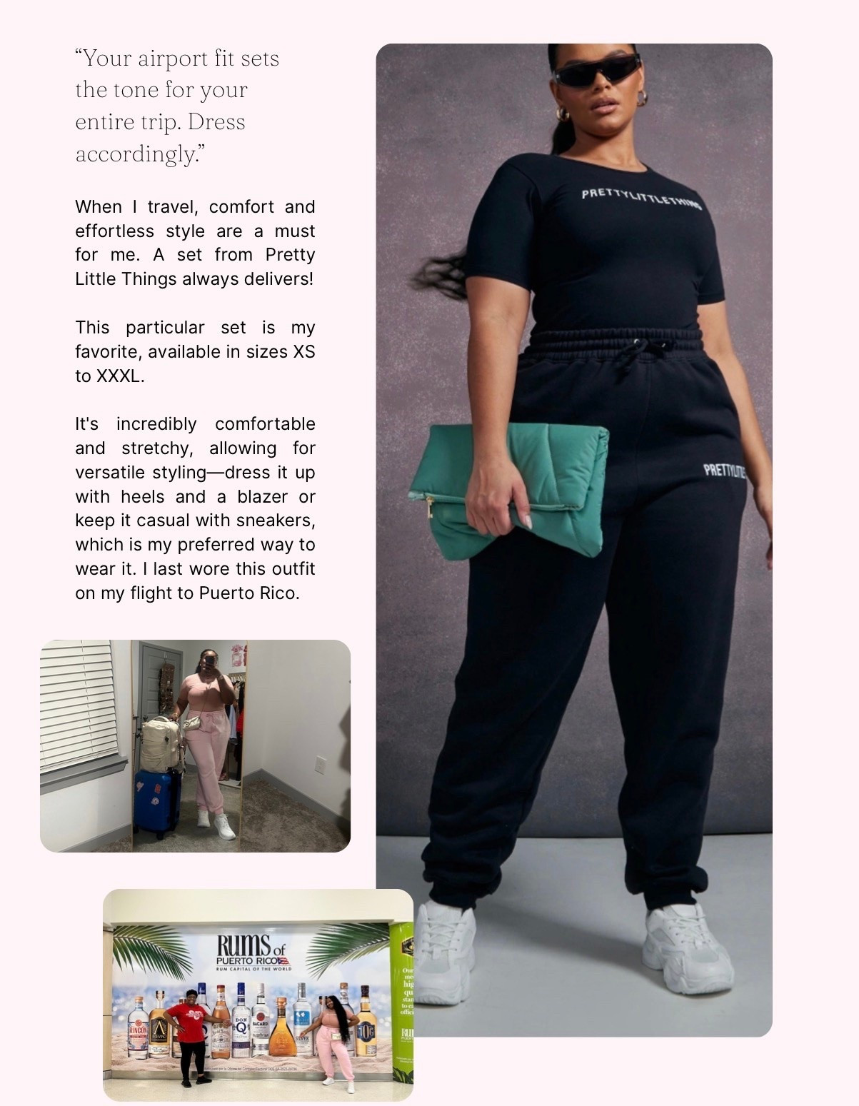 The perfect travel set

#LTKootd #LTKPlusSize #LTKTravel