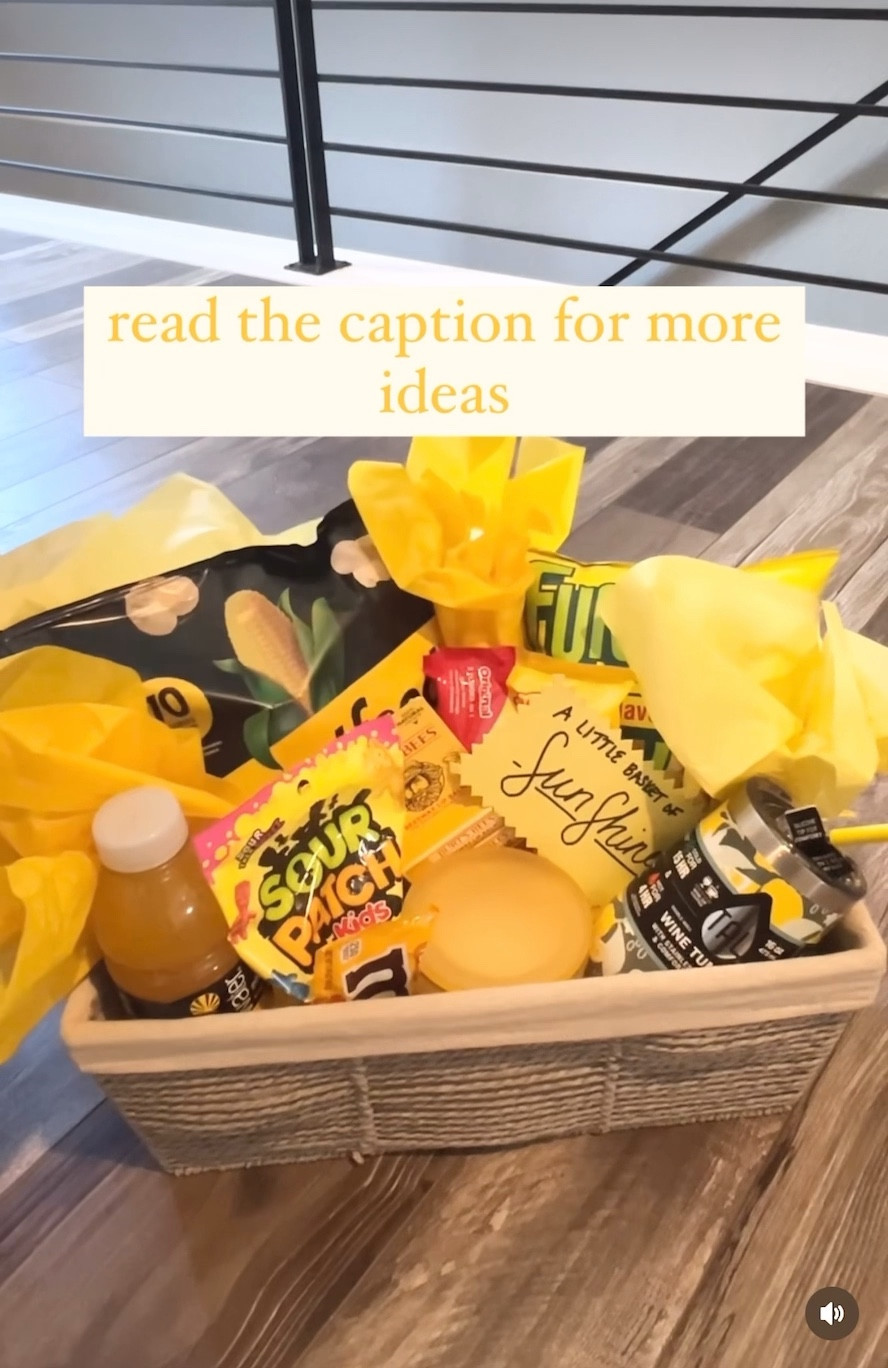 Need a cute and simple way to brighten someone’s day?! Give them a basket full of S U N S H I N E ☀️

#LTKhome #LTKfamily