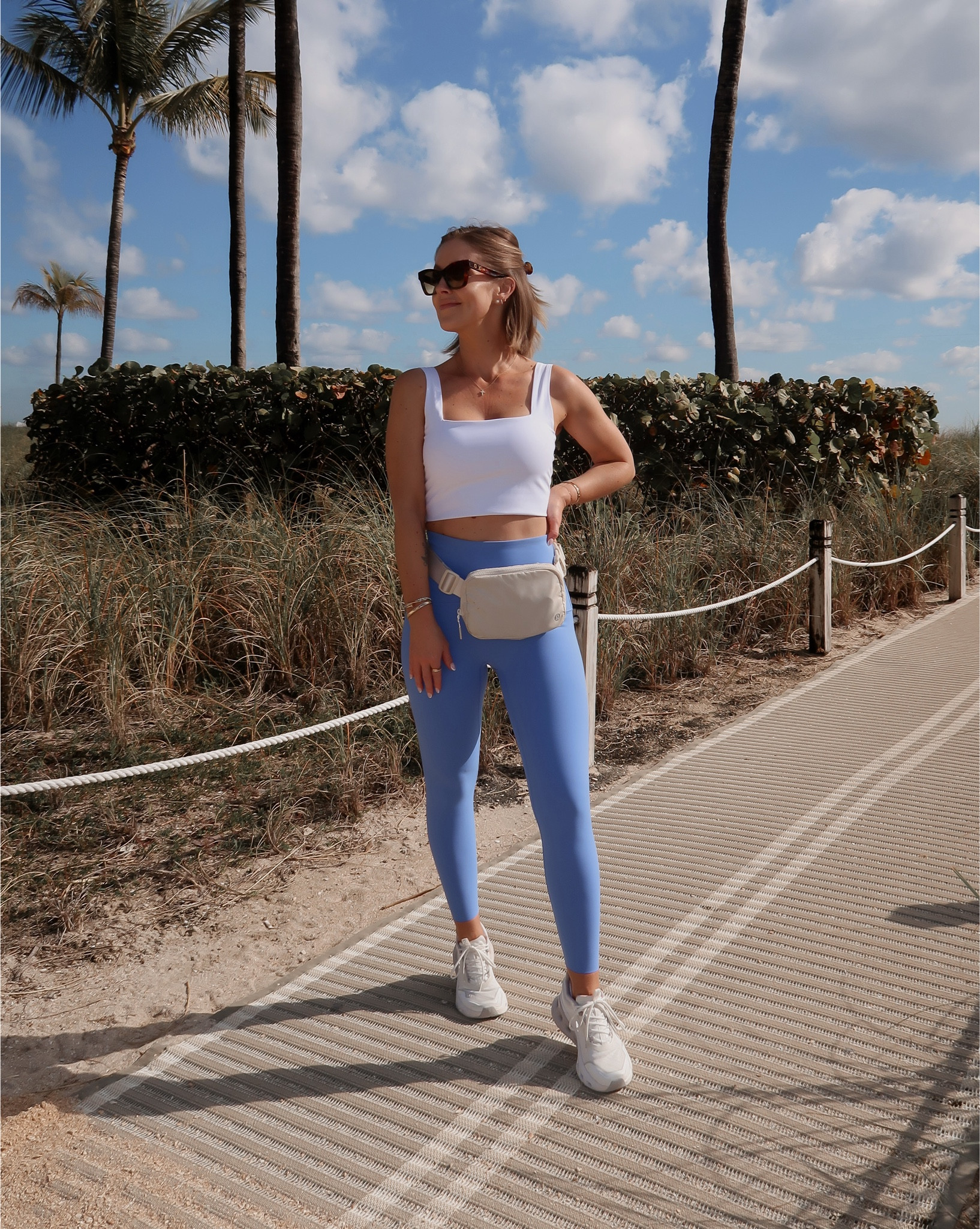 Fitness is more fun in a cute fit 💙🙌🏼
XS sports bra top / Small leggings - code ALMOSTREADYXSPANX for new customers m! 

@Spanx 

#LTKPetite #LTKfitnessgoals #LTKActive