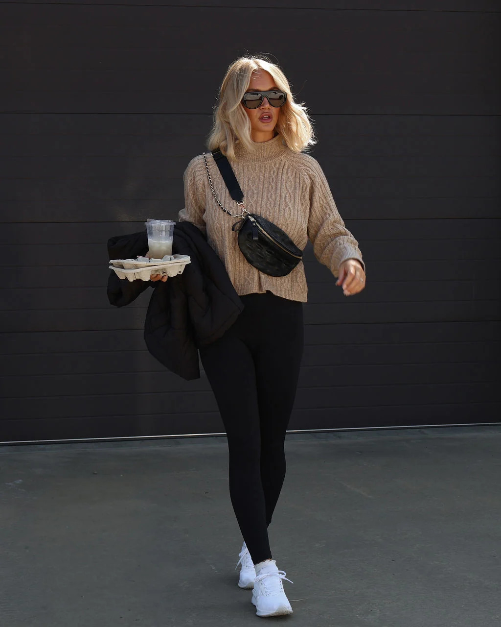 Duncan Knit Cable Knit Mock Neck Sweater | VICI