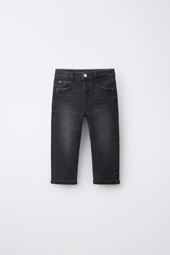 Zara - Slim Fit Comfort Jeans - Mid-Blue - 5 Years (110 Cm) - Kids | Zara UK