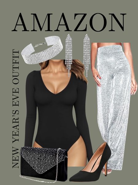 New Year’s Eve outfit. New Year’s Eve party. NYE outfit ideas. Amazon New Year’s Eve outfit. Amazon NYE outfit. Holiday party 

#LTKparties #LTKHoliday #LTKfindsunder50