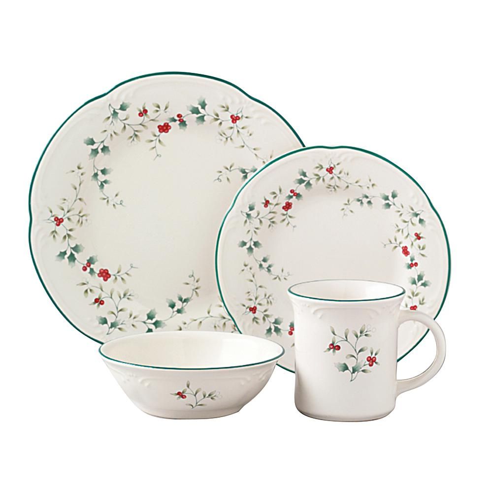 Pfaltzgraff Winterberry 16-piece Dinnerware Set | HSN