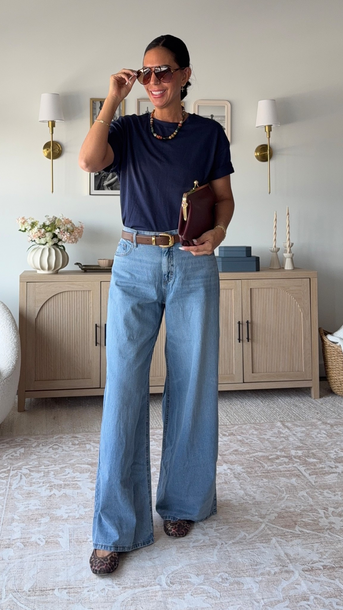 The $26 denim that comes in short regular and long. So lightweight and soft.  Wearing a size 4 long 
Tee- small 

#LTKSaleAlert #LTKFindsUnder50 #LTKU