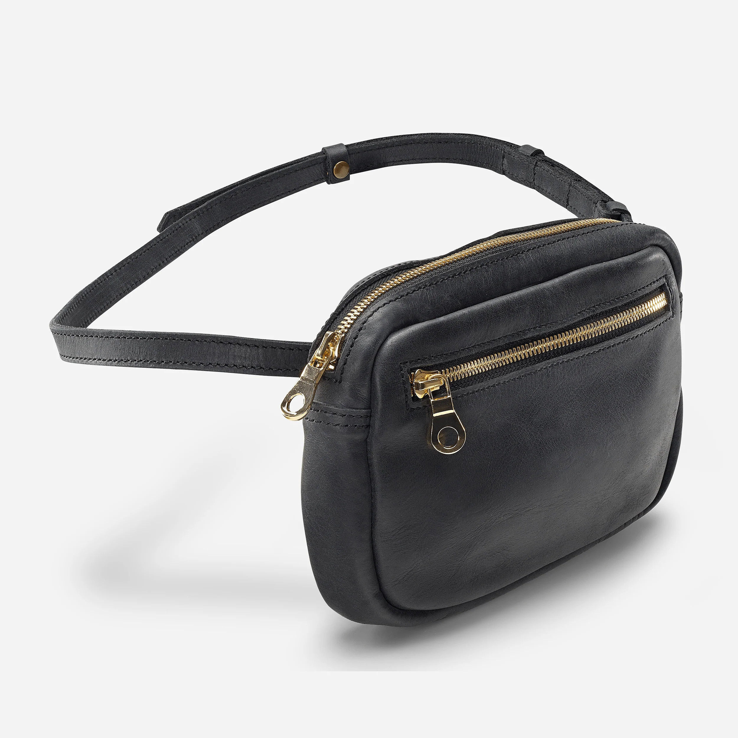 Desta Leather Belt Bag Fanny Pack | Parker Clay