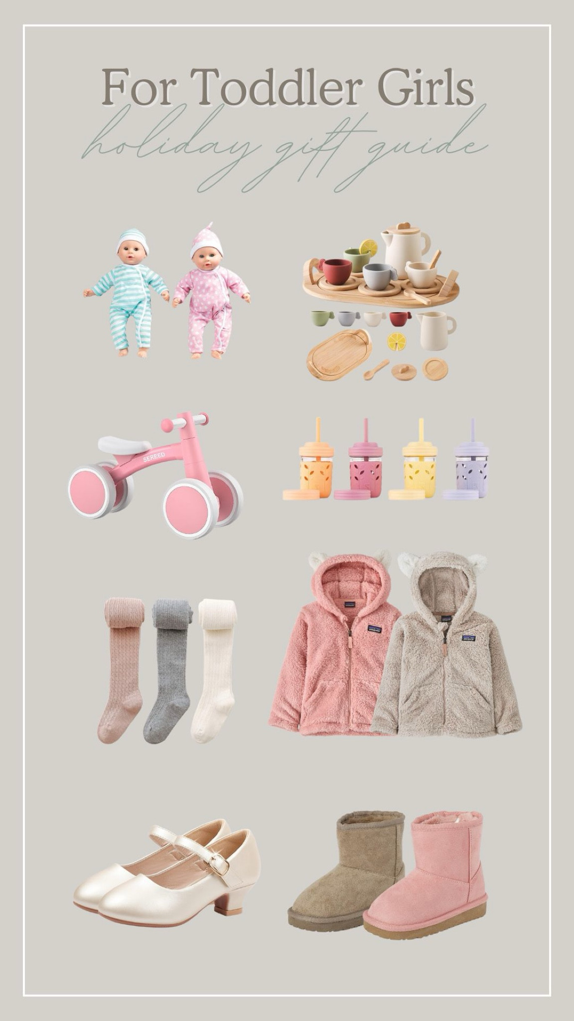 Toddler girl gift guide 

#LTKGiftGuide