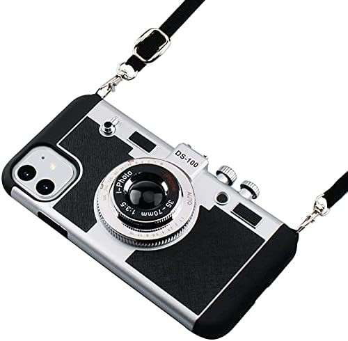 ZHANGCHEN Emily in Paris Phone Case, for iPhone 13 Pro Max Mini, 3D Vintage Camera Design Silicon... | Amazon (US)