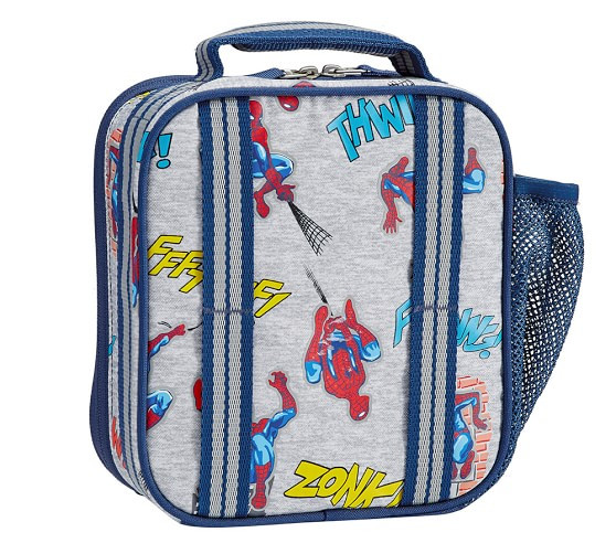 Mackenzie Marvel Glow-in-the-Dark Spider-Man Lunch Boxes | Pottery Barn Kids