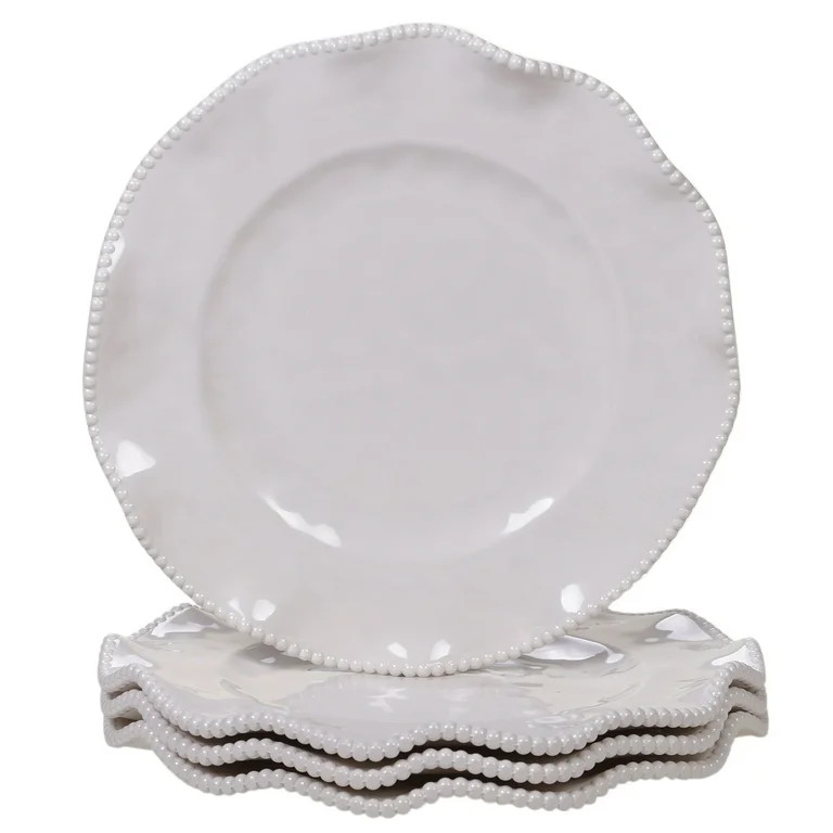 Perlette Cream Set/4 Dinner Plate 11" | Walmart (US)