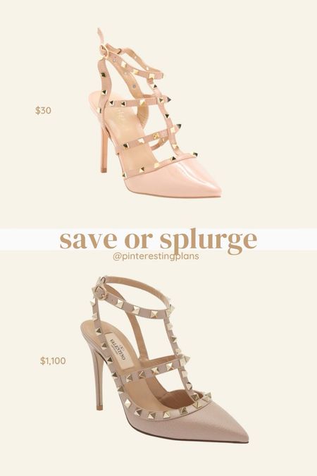 Save or splurge rock stud heels  

#LTKshoecrush #LTKHoliday #LTKSeasonal