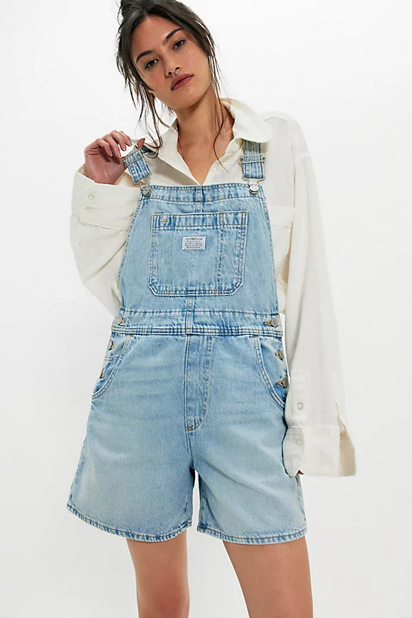 Levi's Utility Shortalls | Free People (Global - UK&FR Excluded)