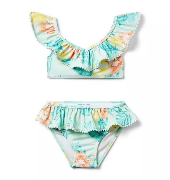 Recycled Hibiscus 2-Piece Swimsuit | Janie and Jack