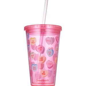 Sweethearts® Acrylic Tumbler, Assorted Colors, 16 oz | CVS Health