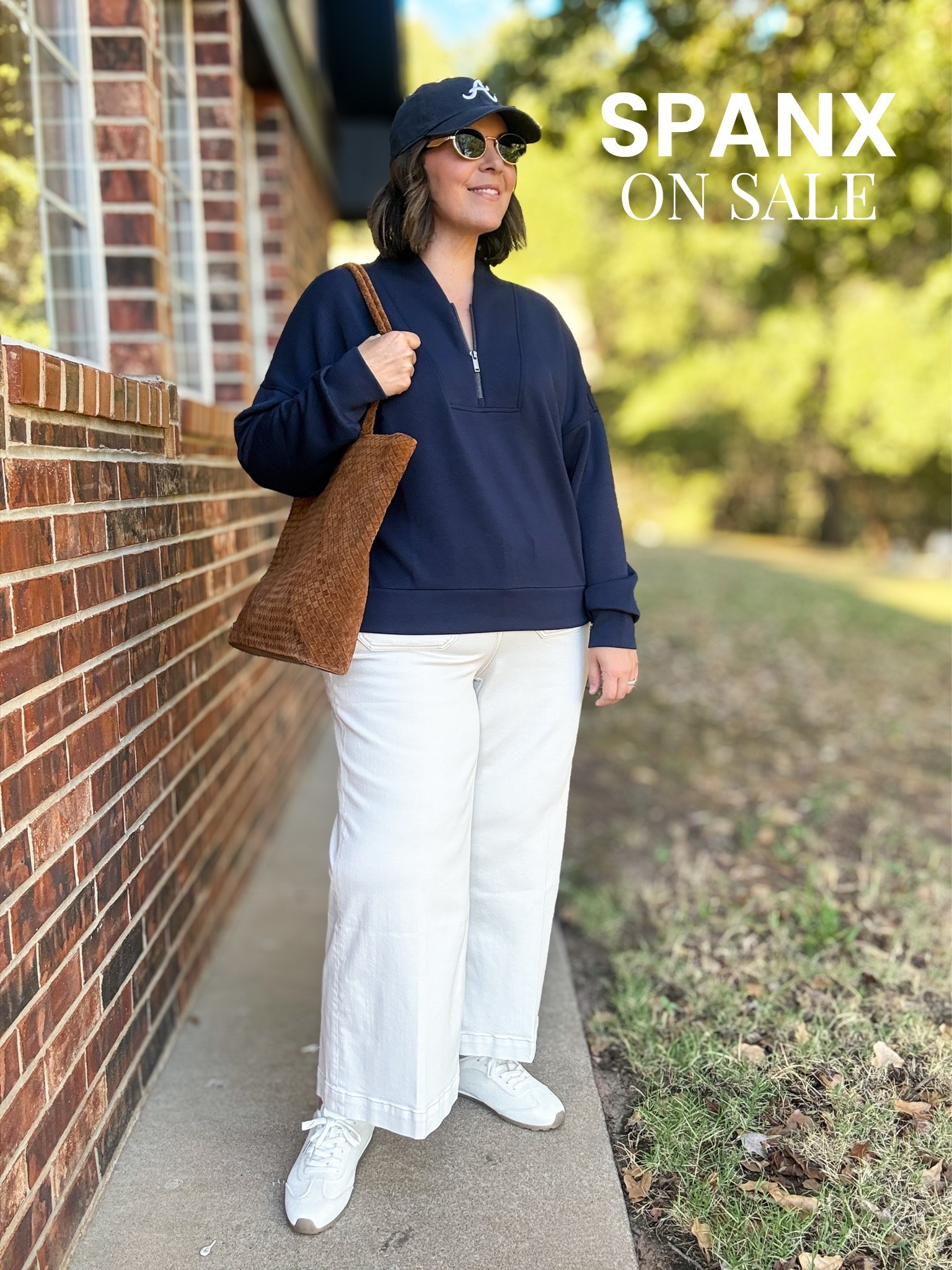 One of my favorite pairs of denim is already on sale at Spanx but they’re doing an extra 30% off sale prices which makes these a steal! They’re the most gorgeous creamy color and have the perfect combination of structure + stretch. Wearing them here with an AirEssentials pullover. Both are size 1X. Pullover is not on sale but you can use code JENTAYLORXSPANX for 15% off your first order! 

 