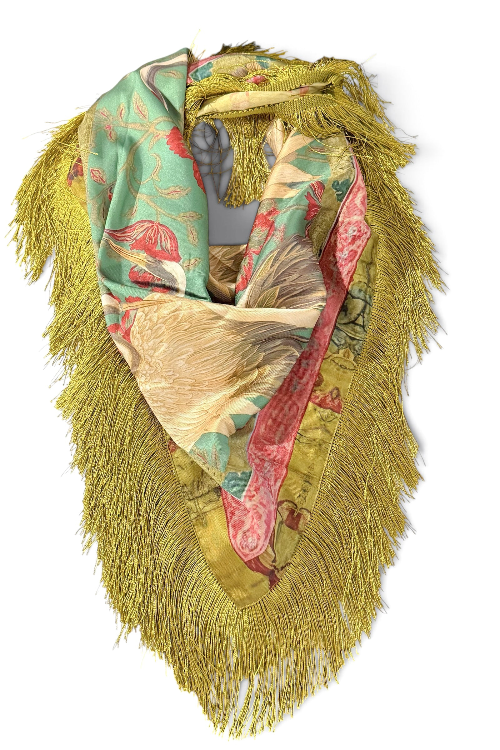 Magical Moments Chartreuse Square Scarf Chartreuse | The Willow Tree