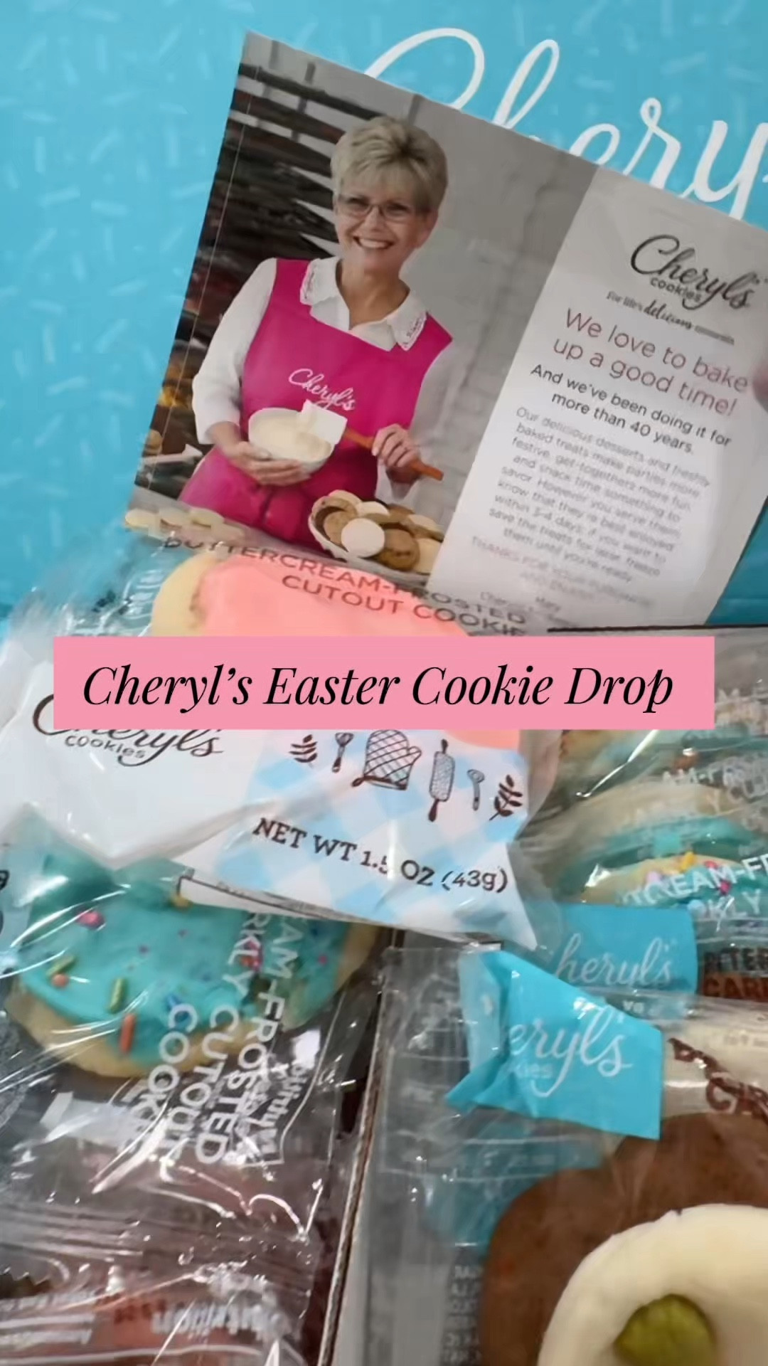 Easter dessert gift set cookies 🍪🐣
Easy, ready-to-enjoy treats everyone will love. @QVC 
