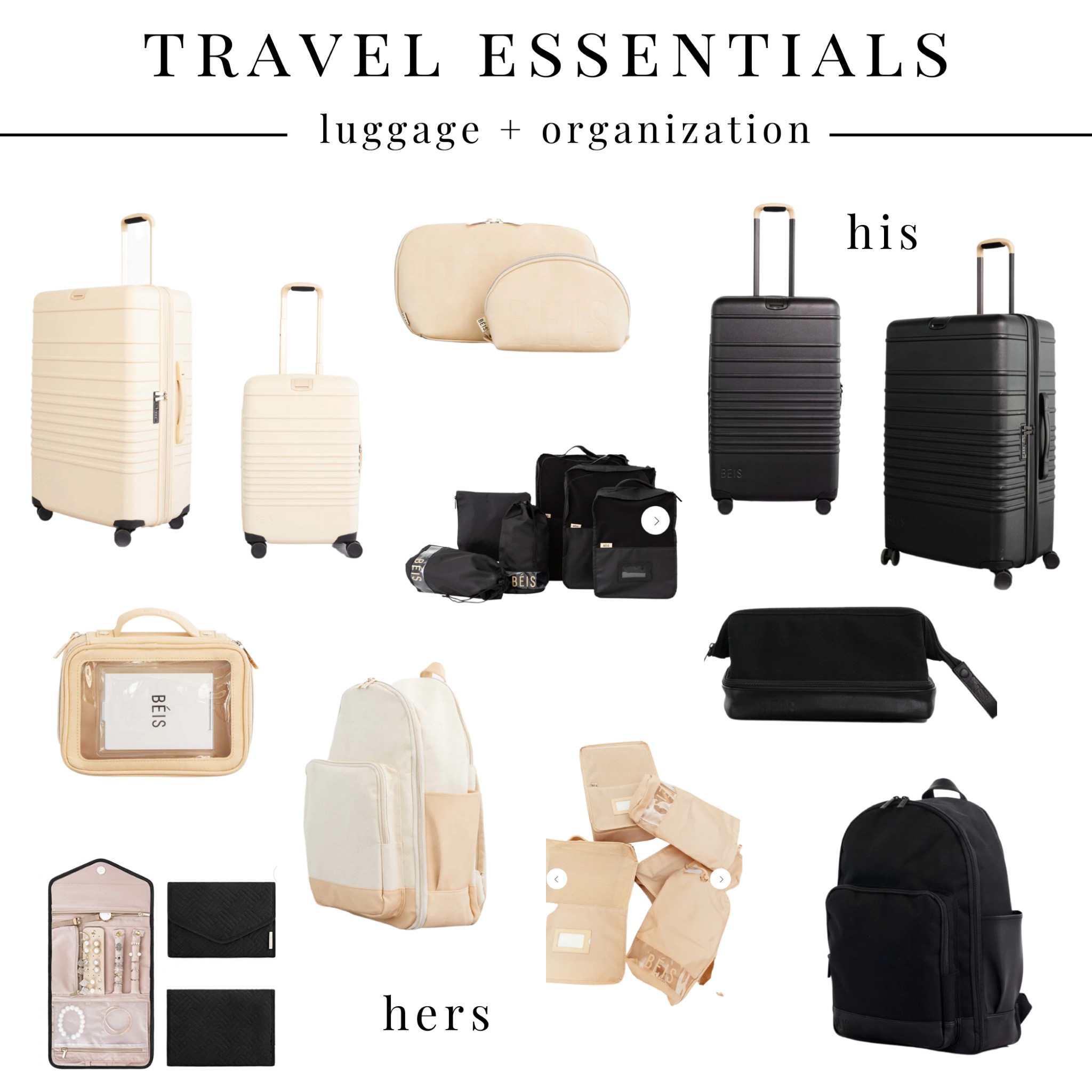 Travel essentials: luggage & organization edition #traveling #luggage #essentials #organization #toiletry #packing  

#LTKitbag #LTKtravel #LTKSeasonal