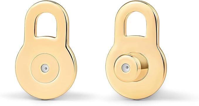 PAVOI 14K Yellow Gold Plated Lobe Lifters for Heavy Earrings for Women - Earring Backs for Droopy... | Amazon (US)