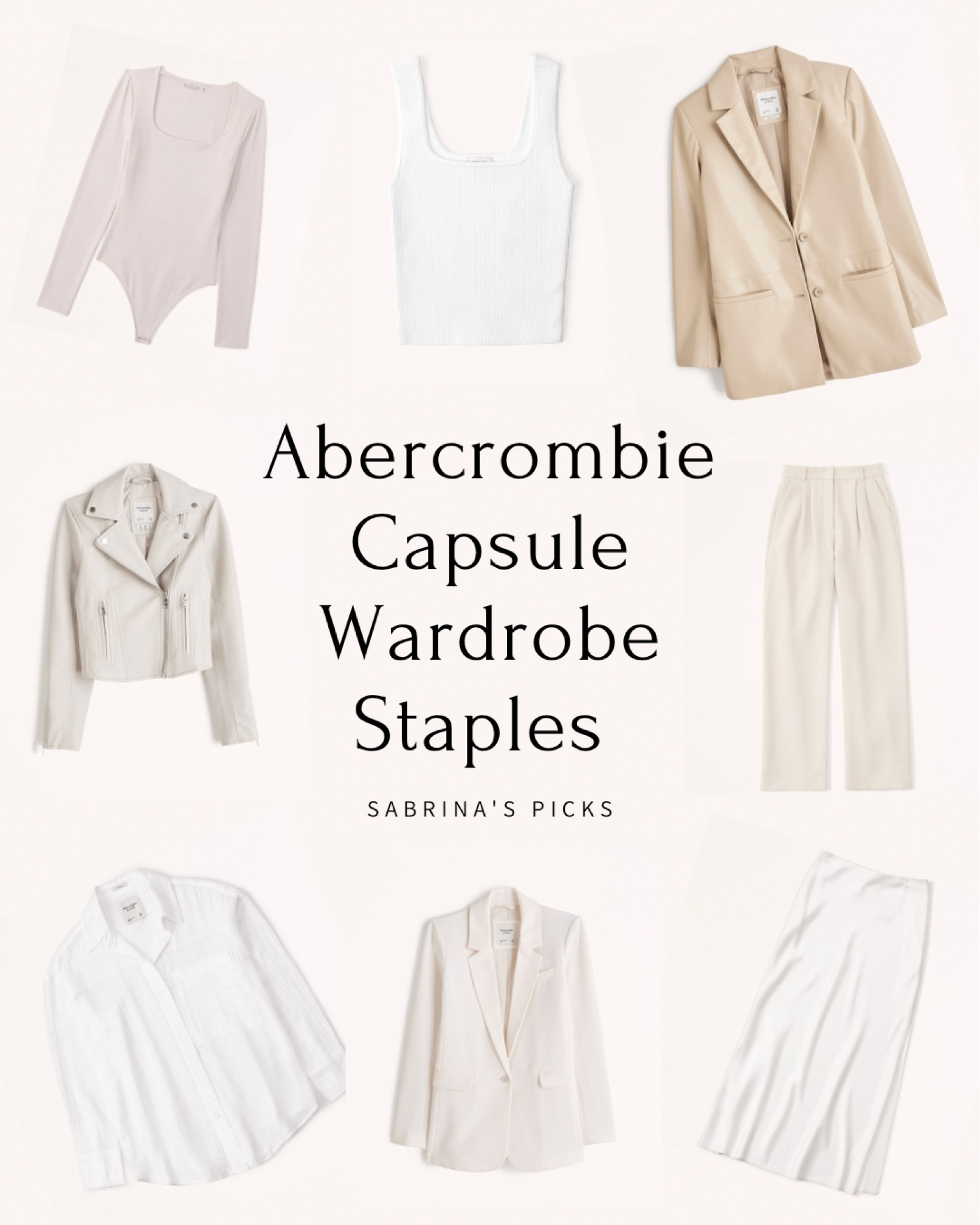 capsule wardrobe, closet staples, neutral fashion, neutral wardrobe, satin skirt, knitwear, outerwear, leather blazer 

#LTKSeasonal #LTKsalealert