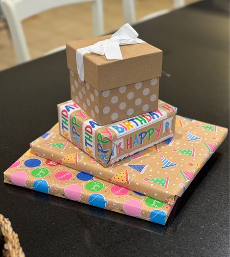 Amazon gift wrap ideas
Wrapping paper 
Gift wrap inspo
Kids birthday gift wrap 
Wrapping paper for kids
Amazing birthday gift paper
Gift idea inspo

#LTKparties #LTKkids #LTKGiftGuide