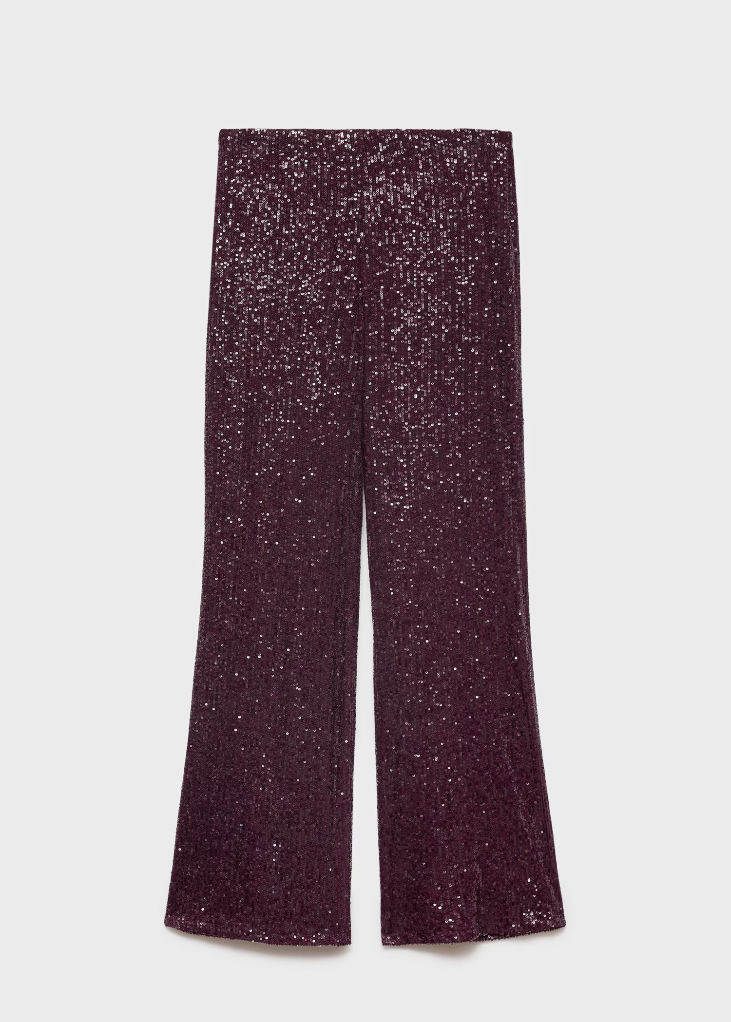 Sequined palazzo trousers - Women | MANGO United Kingdom | MANGO (UK)