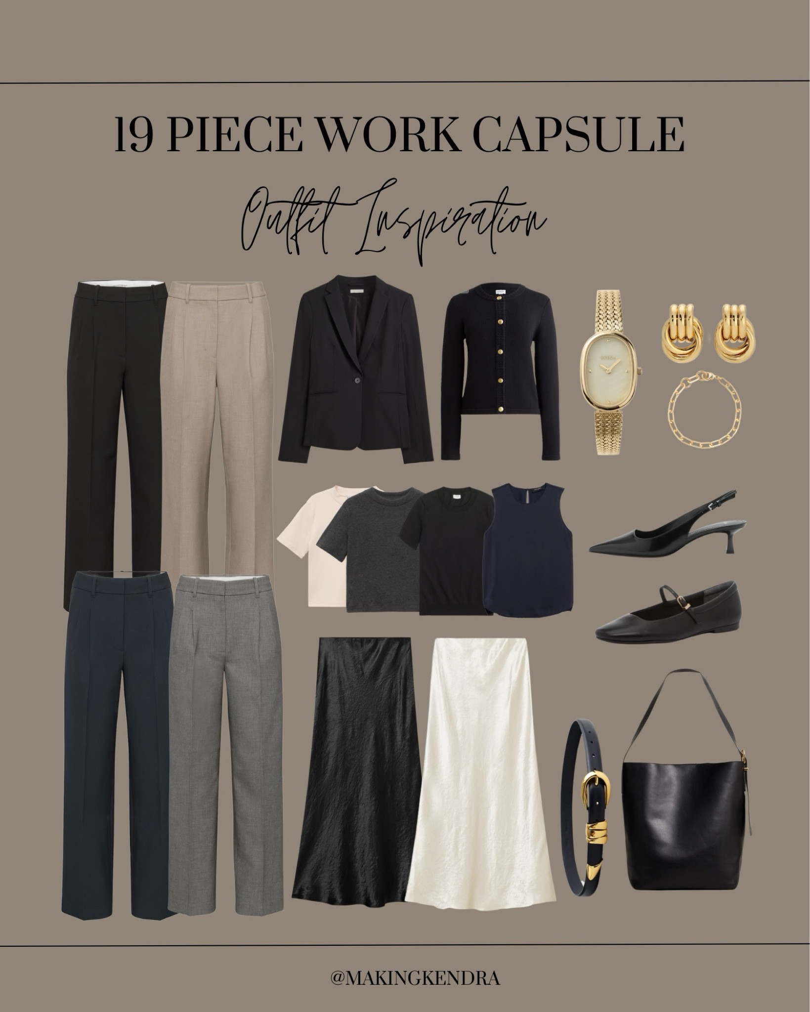 Office Capsule Wardrobe 