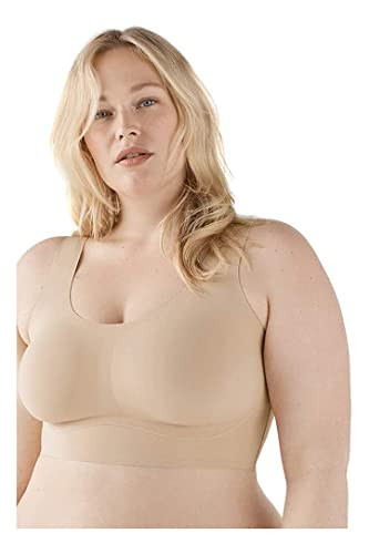 True & Co. Women's True Body Lift Scoop Neck Bra, Dulce, Large | Amazon (US)
