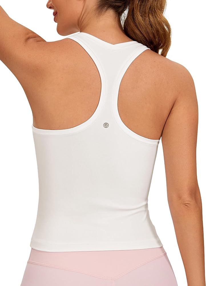 CRZ YOGA Butterluxe Racerback Workout Tank Tops for Women Sleeveless Gym Tops Athletic Yoga Shirt... | Amazon (US)
