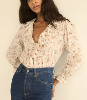 HARDY TOP -- CRÈME WINDSWEPT MEADOW | DOEN