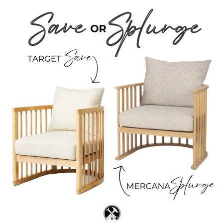 Save or Splurge
Which do you prefer? #save or #splurge

#target #home #decor #accentchairs #livingroom #chair 

#LTKhome
