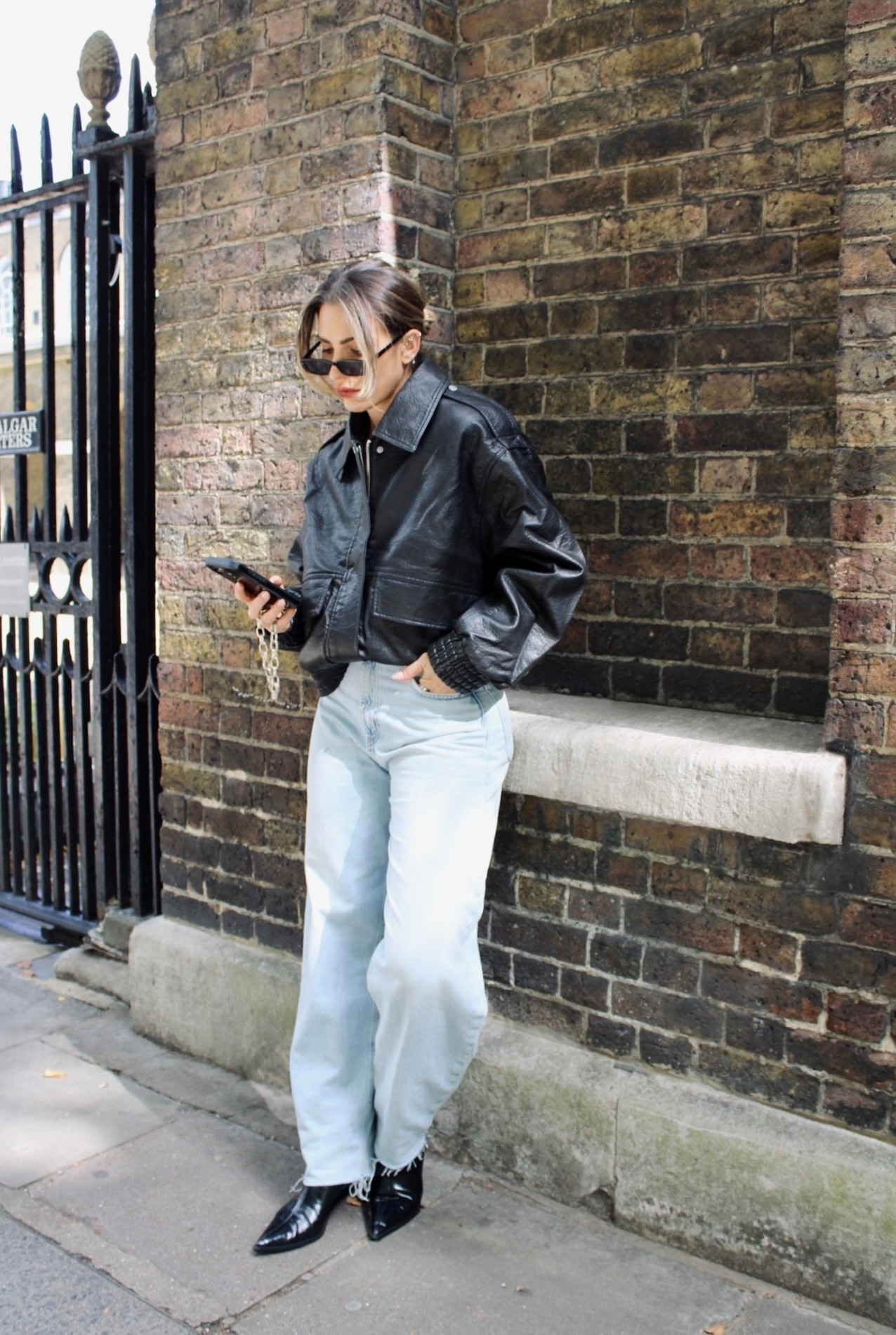 Ootd #autumnoutfit #leatherjacket #chicstyle 

#LTKuk #LTKFashionMonth #LTKautumn