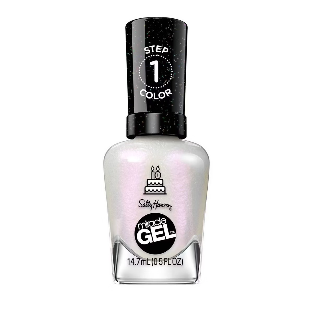 Sally Hansen Miracle Gel Nail Polish - One Gel of a Party Collection - 730 Twinkle Whites - 0.5 f... | Target