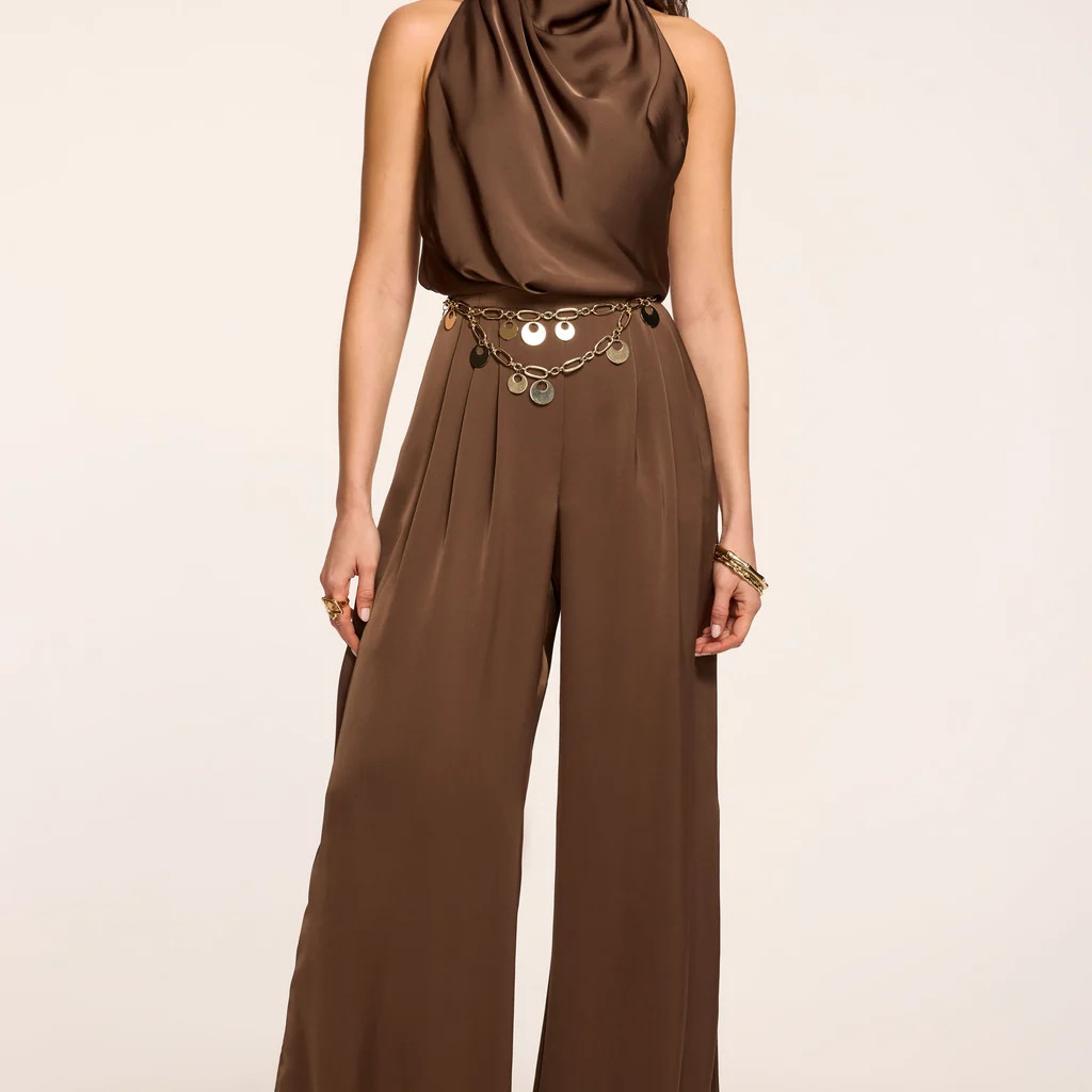 Zahara Cowl Neck Jumpsuit | Ramy Brook