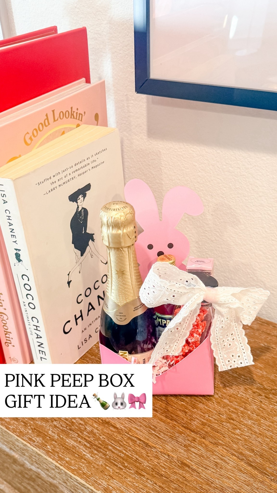 Supplies for the mini pink peep box 

#LTKBeauty #LTKSeasonal #LTKOver40